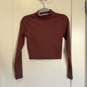 Wild Fable Maroon Long Sleeve Top